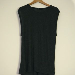 Alexander Wang Dark Grey Tank Top
